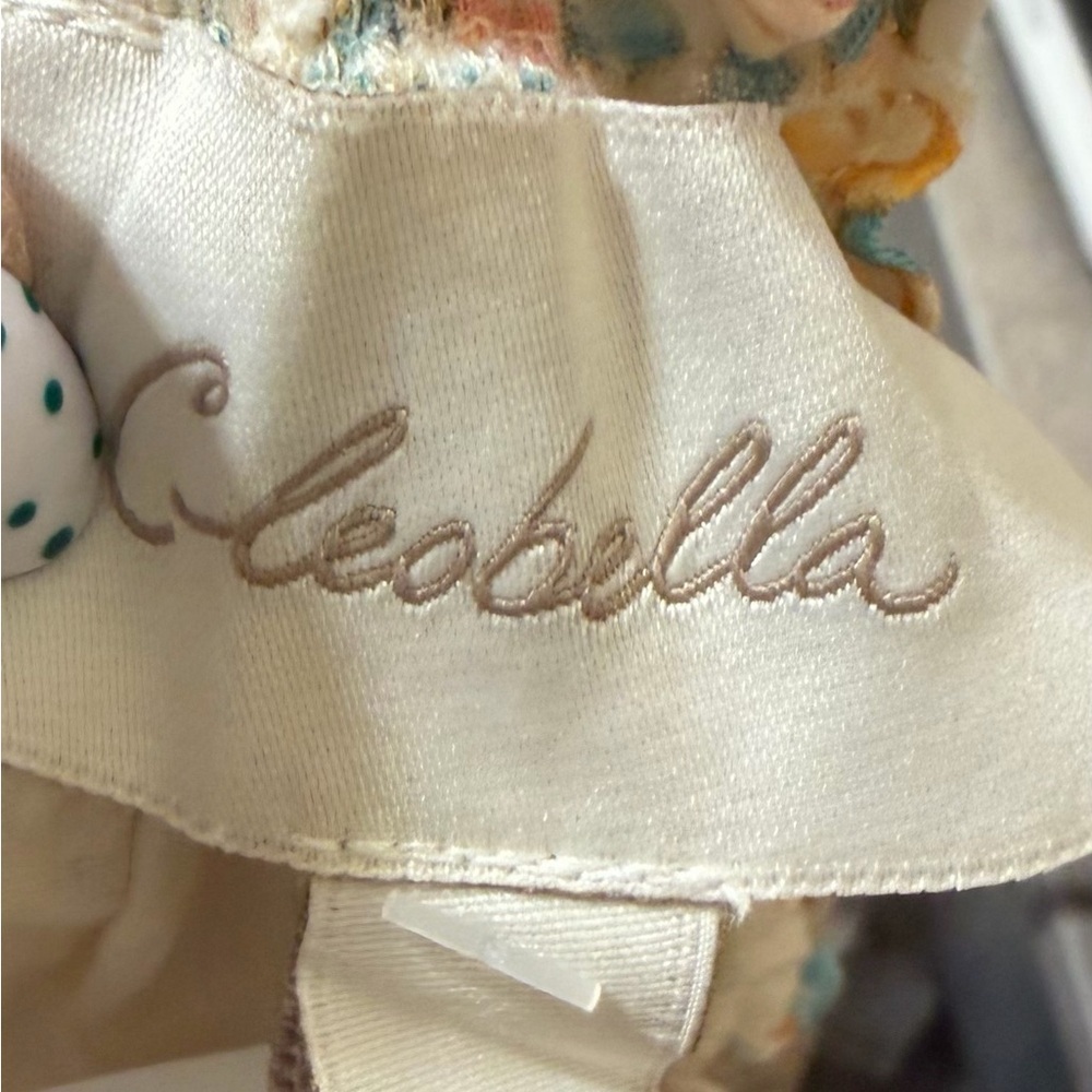 Cleobella cottage core Cream Mini Dress with Multicolor Floral Print - Picture 6 of 8
